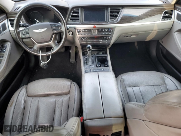 2016 Hyundai Genesis 3.8L z VIN KMHGN4JE4GU110890, wystawiony jako Copart lot #59577545 z przebiegiem 166 329 mil mil oraz Czysty tytuł • Clean title. Historia ofert i sprzedaży dostępna na DreamBid. Obrazek 8.