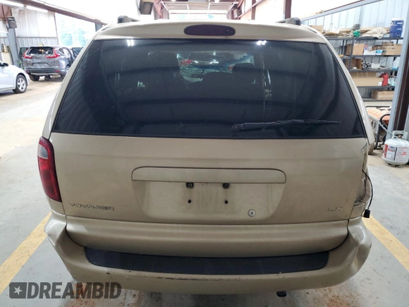 2001 Chrysler Voyager LX z VIN 1C4GJ453X1B168773, wystawiony jako Copart lot #71827554 z przebiegiem Nie podano mil oraz Szkoda całkowita • Salvage title. Historia ofert i sprzedaży dostępna na DreamBid. Obrazek 6.