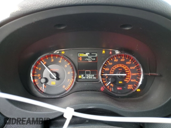 2015 Subaru WRX Limited z VIN JF1VA1G64F9815511, wystawiony jako Copart lot #49257885 z przebiegiem 81 639 mil mil oraz Szkoda całkowita • Salvage title. Historia ofert i sprzedaży dostępna na DreamBid. Obrazek 9.