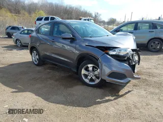 2021 Honda HR-V LX with VIN 3CZRU6H31MM703097, listed as a IAAI auction lot 42012271 with 30,404 mi miles and . Bid and sale history available at DreamBid. Image 1.