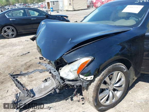 2012 Infiniti M with VIN JN1BY1AR1CM392880, listed as a IAAI auction lot 42012317 with 106,000 mi miles and . Bid and sale history available at DreamBid. Image 6.