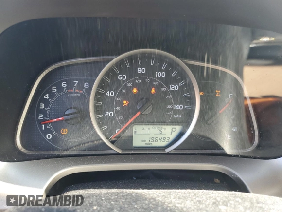 2013 Toyota RAV4 XLE with VIN JTMRFREV2D5012237, listed as a Copart auction lot 63235605 with 196,493 mi miles and Salvage title. Bid and sale history available at DreamBid. Image 9.