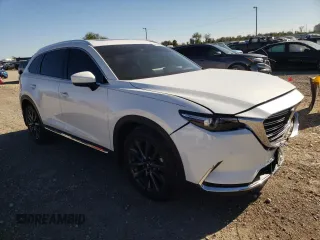 2020 Mazda CX-9 Signature with VIN JM3TCBEY3L0409863, listed as a Copart auction lot 80369044 with 60,934 mi miles and Salvage Title. Bid and sale history available at carsss.com. Image 4.