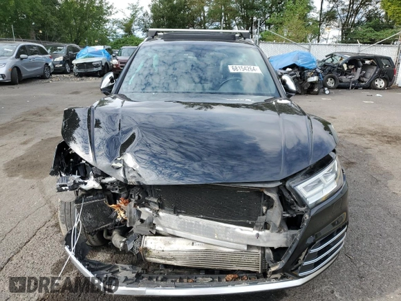 2018 Audi SQ5 Premium Plus with VIN WA1A4AFY8J2008942, listed as a Copart auction lot 68154264 with 99,918 mi miles and Salvage Title. Bid and sale history available at DreamBid. Image 5.