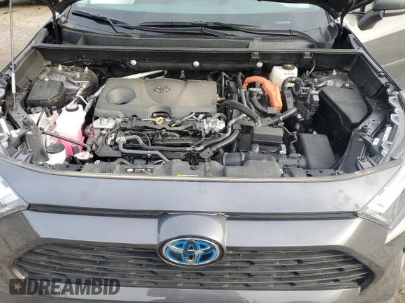 2024 Toyota RAV4 Hybrid LE with VIN 2T3LWRFV2RW206626, listed as a Copart auction lot 58378155 with 11,090 mi miles and Clean title. Bid and sale history available at DreamBid. Image 12.