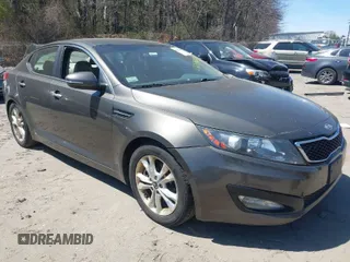 2011 Kia Optima EX with VIN KNAGN4A66B5091790, listed as a IAAI auction lot 42055648 with 208,098 mi miles and . Bid and sale history available at carsss.com. Image 1.
