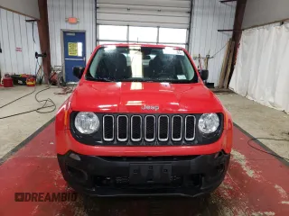 2016 Jeep Renegade Sport with VIN ZACCJBAW3GPC86911, listed as a Copart auction lot 46938265 with 91,630 mi miles and Salvage Title. Bid and sale history available at DreamBid. Image 5.