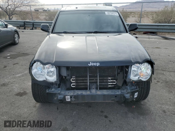 2008 Jeep Grand Cherokee SRT-8 with VIN 1J8HR78398C214004, listed as a Copart auction lot 48760375 with 165,318 mi miles and Salvage Title. Bid and sale history available at carsss.com. Image 5.