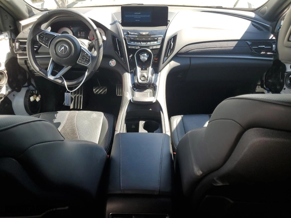 2023 Acura RDX w/A-Spec Package with VIN 5J8TC2H63PL000643, listed as a Copart auction lot 49445675 with 45,613 mi miles and Salvage Title. Bid and sale history available at carsss.com. Image 8.