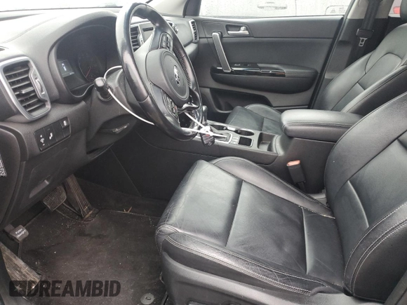 2019 Kia Sportage EX with VIN KNDPNCAC1K7495118, listed as a Copart auction lot 42792375 with 82,679 mi miles and Salvage Title. Bid and sale history available at carsss.com. Image 7.