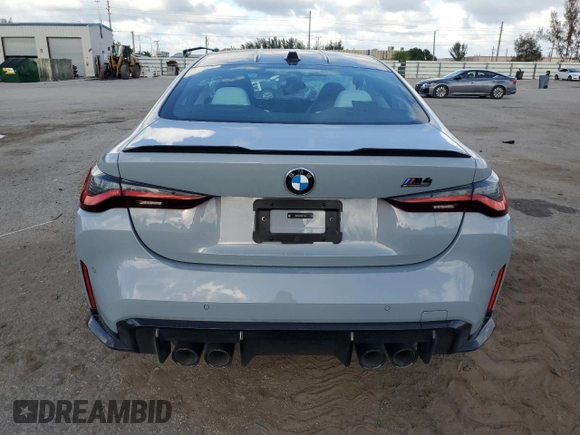 2024 BMW M4 Competition z VIN WBS33AZ01RCP71505, wystawiony jako Copart lot #63434764 z przebiegiem Nie podano mil oraz Szkoda całkowita • Salvage title. Historia ofert i sprzedaży dostępna na DreamBid. Obrazek 6.
