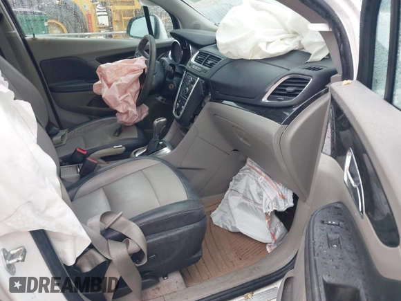 2016 Buick Encore Leather with VIN KL4CJGSB2GB724332, listed as a IAAI auction lot 41547091 with 61,096 mi miles. Bid and sale history available at carsss.com. Image 5.