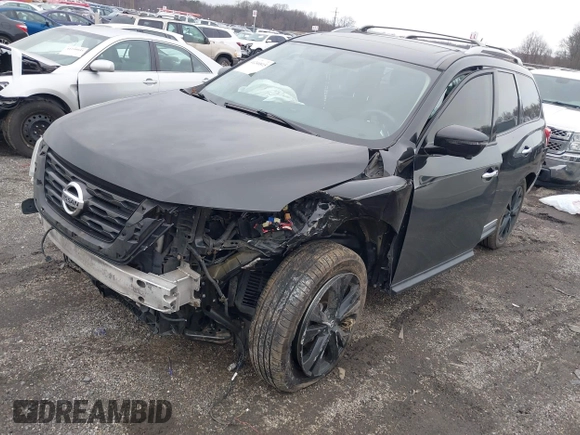 2017 Nissan Pathfinder SL with VIN 5N1DR2MM6HC913805, listed as a IAAI auction lot 41240815 with 119,230 mi miles and . Bid and sale history available at DreamBid. Image 16.