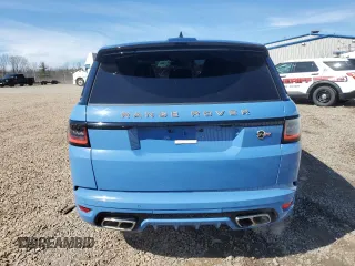 2022 Land Rover Range Rover Sport SVR with VIN SALWZ2RE6NA241274, listed as a Copart auction lot 51128365 with 37,783 mi miles and Clean Title. Bid and sale history available at DreamBid. Image 6.
