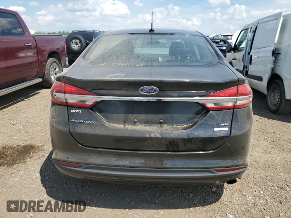 2018 Ford Fusion SE with VIN 3FA6P0HD0JR133698, listed as a Copart auction lot 62895245 with 82,077 mi miles and Salvage title. Bid and sale history available at DreamBid. Image 6.