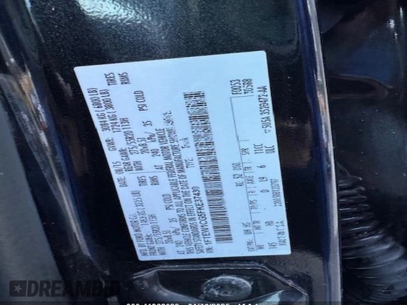 2015 Ford F-150 XL with VIN 1FTEW1CG5FKE37430, listed as a IAAI auction lot 41368029 with 291,883 mi miles and . Bid and sale history available at DreamBid. Image 8.