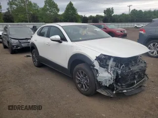 2024 Mazda CX-30 S with VIN 3MVDMBAM8RM639660, listed as a Copart auction lot 62124575 with 24,227 mi miles and Salvage title. Bid and sale history available at DreamBid. Image 4.
