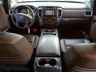 2017 Nissan Titan XD SL with VIN 1N6BA1F43HN515415, listed as a Copart auction lot 83384414 with 142,103 mi miles and Clean Title. Bid and sale history available at carsss.com. Image 8.