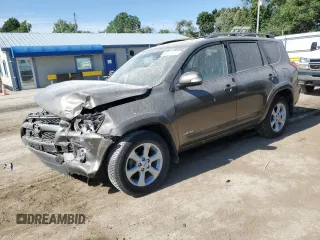 2011 Toyota RAV4 Limited with VIN 2T3DF4DV1BW141378, listed as a Copart auction lot 58065375 with 105,454 mi miles and Salvage title. Bid and sale history available at DreamBid. Image 1.