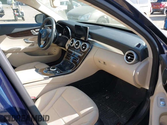 2017 Mercedes-Benz C 300 with VIN 55SWF4KB5HU230272, listed as a IAAI auction lot 42113872 with 35,807 mi miles and . Bid and sale history available at carsss.com. Image 5.