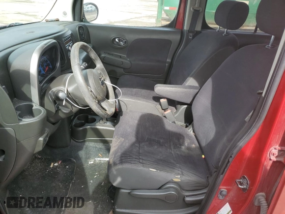 2012 Nissan Cube 1.8 S with VIN JN8AZ2KR9CT252628, listed as a Copart auction lot 47381215 with 183,723 mi miles and Salvage Title. Bid and sale history available at carsss.com. Image 7.
