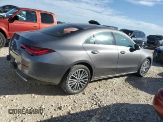 2025 Mercedes-Benz CLA 250 z VIN W1K5J4HB8SN513640, wystawiony jako Copart lot #48949515 z przebiegiem 5 494 mil mil oraz Czysty tytuł • Clean title. Historia ofert i sprzedaży dostępna na DreamBid. Obrazek 3.