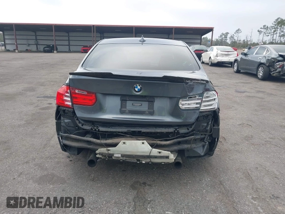 2014 BMW 3 Series 335i with VIN WBA3A9C56EF479564, listed as a IAAI auction lot 41578397 with 136,637 mi miles. Bid and sale history available at carsss.com. Image 16.