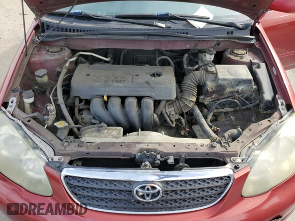 2007 Toyota Corolla CE with VIN 1NXBR32E77Z869735, listed as a Copart auction lot 46121055 with 273,965 mi miles and Salvage Title. Bid and sale history available at DreamBid. Image 11.