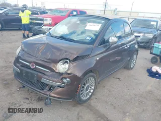 2012 FIAT 500 Gucci with VIN 3C3CFFER1CT119029, listed as a IAAI auction lot 41499274 with 78,504 mi miles. Bid and sale history available at carsss.com. Image 16.