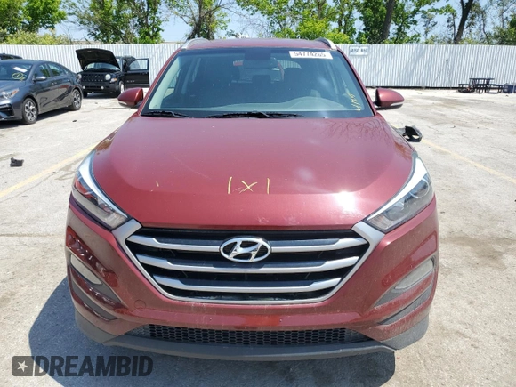 2018 Hyundai Tucson SEL with VIN KM8J3CA46JU814206, listed as a Copart auction lot 54774265 with Not provided miles and Salvage title. Bid and sale history available at DreamBid. Image 5.