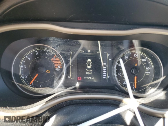 2016 Jeep Cherokee Latitude with VIN 1C4PJMCS6GW104936, listed as a Copart auction lot 73612764 with 117,879 mi miles and Salvage Title. Bid and sale history available at carsss.com. Image 9.