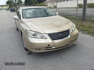 2008 Lexus ES with VIN JTHBJ46G282202256, listed as a Copart auction lot 52451455 with 123,381 mi miles and Clean Title. Bid and sale history available at carsss.com. Image 1.