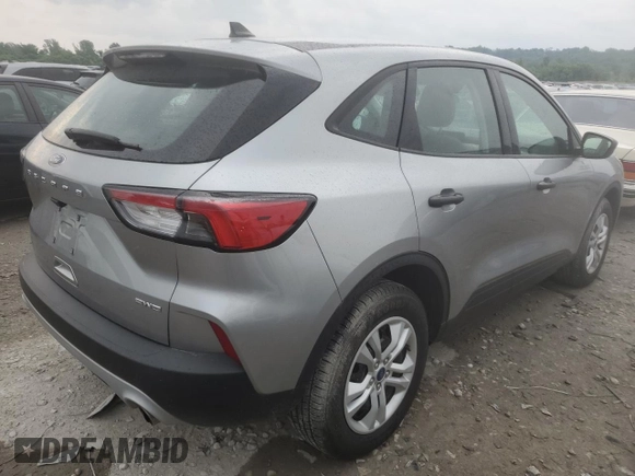 2021 Ford Escape S with VIN 1FMCU9F66MUA39686, listed as a Copart auction lot 59488645 with 51,589 mi miles and Salvage title. Bid and sale history available at DreamBid. Image 3.