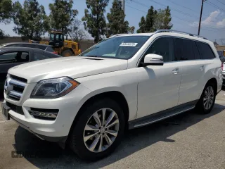 2014 Mercedes-Benz GL 450 z VIN 4JGDF7CE0EA439096, wystawiony jako Copart lot #59444575 z przebiegiem 159 264 mil mil oraz Czysty tytuł • Clean title. Historia ofert i sprzedaży dostępna na DreamBid. Obrazek 1.