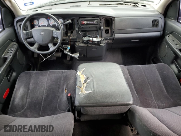 2004 Dodge 1500 SLT with VIN 1D7HA18D44S572377, listed as a Copart auction lot 54148585 with 264,812 mi miles and Salvage Title. Bid and sale history available at DreamBid. Image 8.