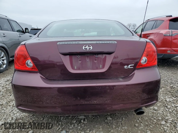 2007 Scion tC Spec with VIN JTKDE177970186278, listed as a Copart auction lot 52334765 with 162,069 mi miles and Salvage Title. Bid and sale history available at carsss.com. Image 6.