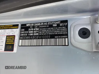 2018 Mercedes-Benz C 300 with VIN WDDWK4JB3JF610359, listed as a Copart auction lot 44589095 with 11,936 mi miles and Salvage Title. Bid and sale history available at DreamBid. Image 12.