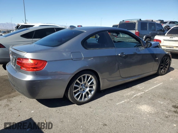 2012 BMW 3 Series 328i with VIN WBAKE5C52CE755802, listed as a Copart auction lot 47130565 with 62,869 mi miles and Salvage Title. Bid and sale history available at carsss.com. Image 3.