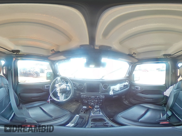 2022 Jeep Wrangler Unlimited Sahara with VIN 1C4HJXEG1NW109232, listed as a Copart auction lot 47986955 with 38,248 mi miles and Salvage title. Bid and sale history available at DreamBid. Image 14.