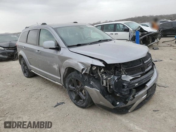 2018 Dodge Journey Crossroad with VIN 3C4PDDGG0JT388218, listed as a Copart auction lot 44450075 with Not Provided miles and Salvage Title. Bid and sale history available at DreamBid. Image 4.