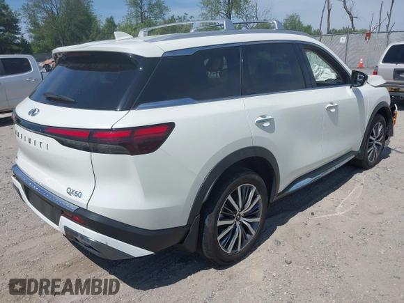 2023 Infiniti QX60 Sensory с VIN 5N1DL1GS1PC349100, выставлен на аукционе IAAI как лот 42145464 с пробегом 40 895 миль миль и . История ставок и продаж доступна на DreamBid. Изображение 4.