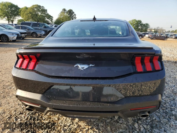 2024 Ford Mustang EcoBoost with VIN 1FA6P8TH1R5132860, listed as a Copart auction lot 52870255 with 10,942 mi miles and Salvage Title. Bid and sale history available at DreamBid. Image 6.