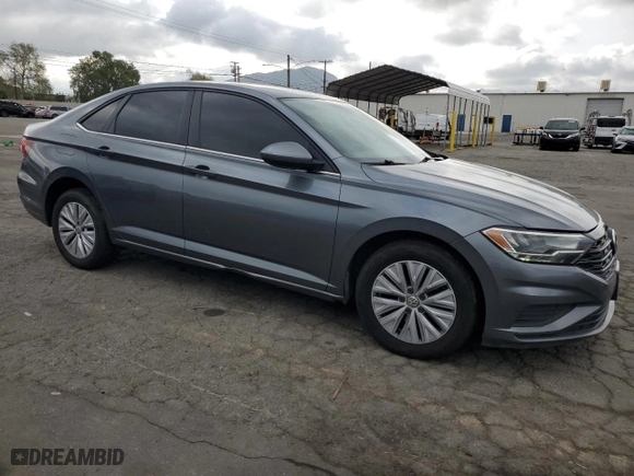 2019 Volkswagen Jetta S with VIN 3VWC57BU6KM094731, listed as a Copart auction lot 50661955 with 177,709 mi miles and Salvage Title. Bid and sale history available at carsss.com. Image 4.