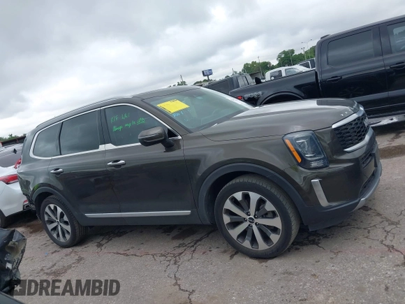 2022 Kia Telluride S with VIN 5XYP64HC3NG256251, listed as a IAAI auction lot 42077499 with 61,402 mi miles and . Bid and sale history available at DreamBid. Image 14.