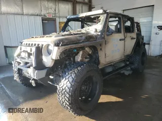 2019 Jeep Wrangler Unlimited Sport S с VIN 1C4HJXDGXKW526409, выставлен на аукционе Copart как лот 86730294 с пробегом Не указан миль и На запчасти • Non repairable. История ставок и продаж доступна на DreamBid. Изображение 1.