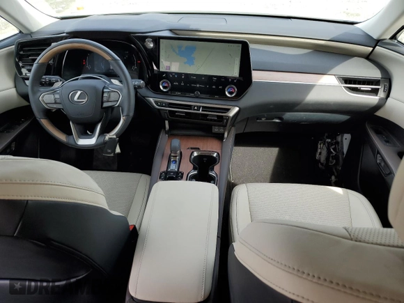 2023 Lexus RX with VIN 2T2BAMCAXPC022178, listed as a Copart auction lot 44881814 with 8,659 mi miles. Bid and sale history available at carsss.com. Image 8.
