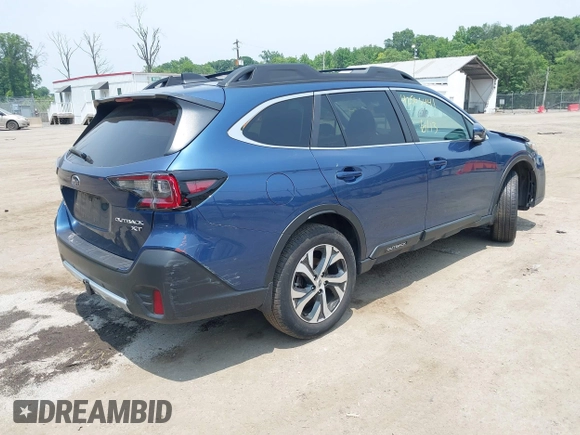 2022 Subaru Outback Limited XT with VIN 4S4BTGND8N3268333, listed as a IAAI auction lot 42505441 with 29,747 mi miles and . Bid and sale history available at DreamBid. Image 4.