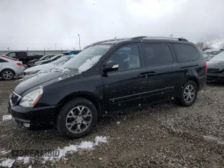2014 Kia Sedona LX with VIN KNDMG4C75E6548528, listed as a Copart auction lot 49537025 with 187,879 mi miles and Clean Title. Bid and sale history available at carsss.com. Image 1.