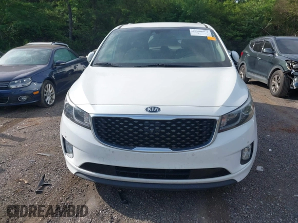 2016 Kia Sedona SX with VIN KNDMC5C12G6141461, listed as a IAAI auction lot 42200862 with 183,859 mi miles and . Bid and sale history available at carsss.com. Image 6.