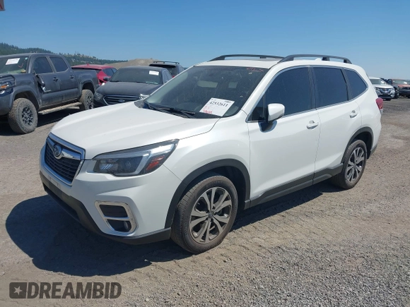 2021 Subaru Forester Limited z VIN JF2SKAUC1MH405368, wystawiony jako IAAI lot #42532611 z przebiegiem 59 699 mil mil oraz . Historia ofert i sprzedaży dostępna na DreamBid. Obrazek 2.